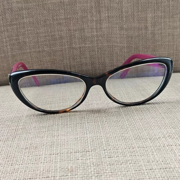 Marc by Marc Jacobs Women Eyeglasses Frame Pink/Tortoise Brown Glasses Frame - Picture 4 of 12